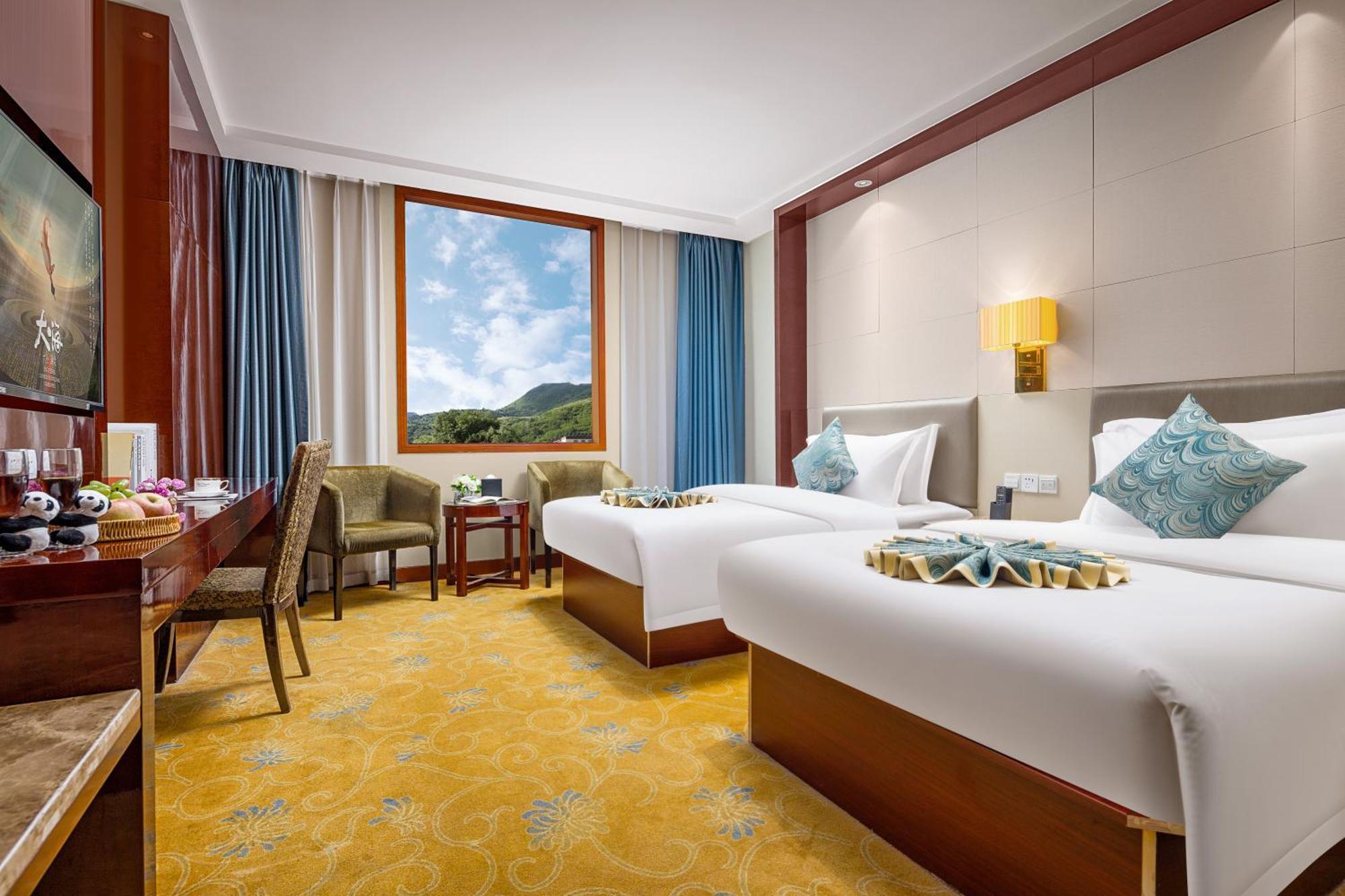 New Jiuzhai Hotel Jiuzhaigou Bagian luar foto