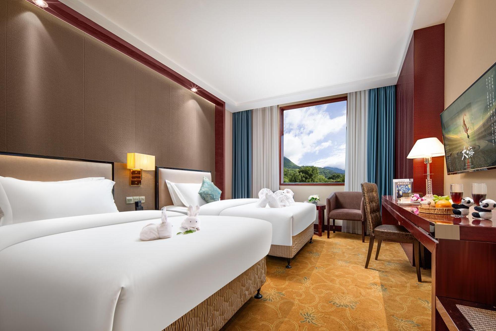 New Jiuzhai Hotel Jiuzhaigou Bagian luar foto